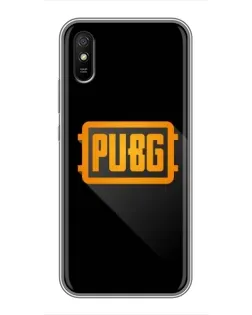 Чохол для Xiaomi Redmi 9A з картинкою «PUBG — рамка лого»