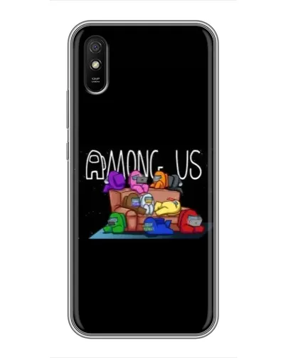 Чехол для Xiaomi Redmi 9A с картинкой «Логотип Among Us» Чехол для Xiaomi Redmi 9A с картинкой «Логотип Among Us»