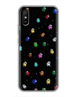 Чехол для Xiaomi Redmi 9A с картинкой «Экипаж Among Us» Чехол для Xiaomi Redmi 9A с картинкой «Экипаж Among Us»