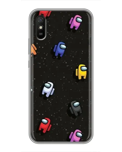Чехол для Xiaomi Redmi 9A с картинкой «Космический паттерн Among Us» Чехол для Xiaomi Redmi 9A с картинкой «Космический паттерн Among Us»