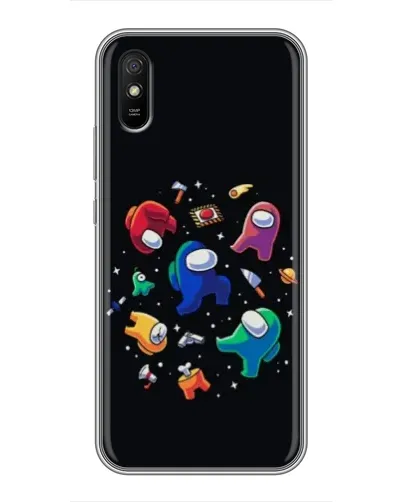 Чехол для Xiaomi Redmi 9A с картинкой «Among Us космос» Чехол для Xiaomi Redmi 9A с картинкой «Among Us космос»