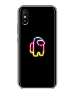 Чехол для Xiaomi Redmi 9A с картинкой «Among Us градиент» Чехол для Xiaomi Redmi 9A с картинкой «Among Us градиент»