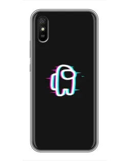 Чехол для Xiaomi Redmi 9A с картинкой «Among Us неон» Чехол для Xiaomi Redmi 9A с картинкой «Among Us неон»