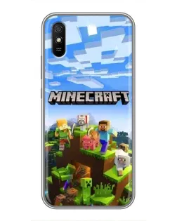 Чохол для Xiaomi Redmi 9A з картинкою «Minecraft класичний світ» Чохол для Xiaomi Redmi 9A з картинкою «Minecraft класичний світ»