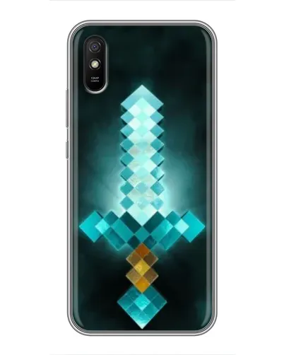 Чехол для Xiaomi Redmi 9A с картинкой «Алмазный меч неон» Чехол для Xiaomi Redmi 9A с картинкой «Алмазный меч неон»