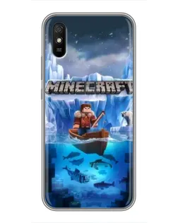Чохол для Xiaomi Redmi 9A з картинкою «Minecraft льодянийсвіт» Чохол для Xiaomi Redmi 9A з картинкою «Minecraft льодянийсвіт»