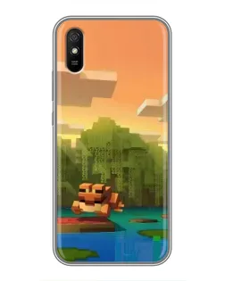 Чохол для Xiaomi Redmi 9A з картинкою «Майнкрафт захід сонця» Чохол для Xiaomi Redmi 9A з картинкою «Майнкрафт захід сонця»