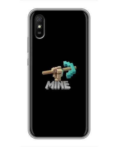Чехол для Xiaomi Redmi 9A с картинкой «Алмазная кирка» Чехол для Xiaomi Redmi 9A с картинкой «Алмазная кирка»