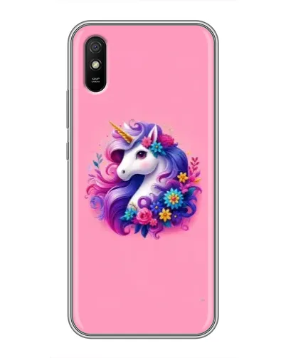 Чехол для Xiaomi Redmi 9A с картинкой «Сказочный единорог»