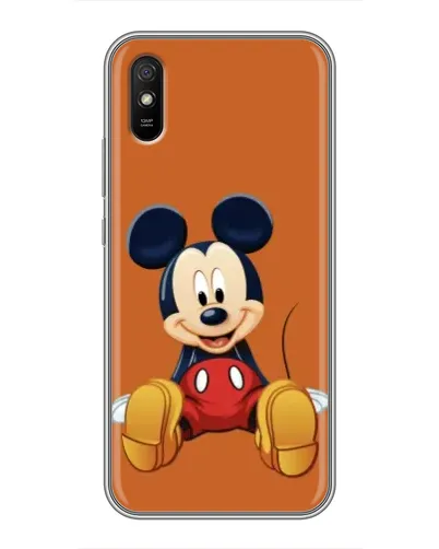 Чехол для Xiaomi Redmi 9A с картинкой «Микки отдыхает»