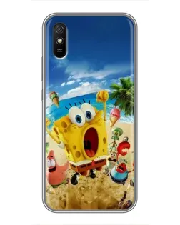 Чехол для Xiaomi Redmi 9A с картинкой «Развлечения на пляже»