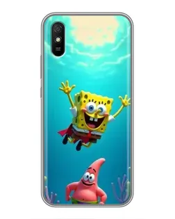 Чехол для Xiaomi Redmi 9A с картинкой «Спанч Боб под водой» Чехол для Xiaomi Redmi 9A с картинкой «Спанч Боб под водой»