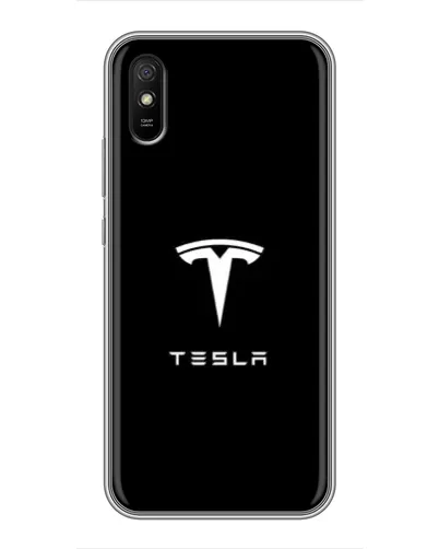 Чехол для Xiaomi Redmi 9A с картинкой «Tesla White Logo» Чехол для Xiaomi Redmi 9A с картинкой «Tesla White Logo»