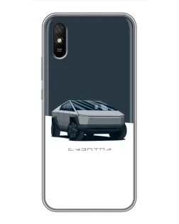Чохол для Xiaomi Redmi 9A з картинкою «Сріблястий Cybertruck Tesla» Чохол для Xiaomi Redmi 9A з картинкою «Сріблястий Cybertruck Tesla»