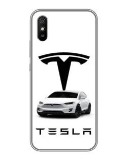 Чохол для Xiaomi Redmi 9A з картинкою «Tesla White Style» Чохол для Xiaomi Redmi 9A з картинкою «Tesla White Style»