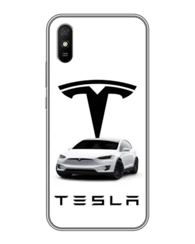 Чехол для Xiaomi Redmi 9A с картинкой «Tesla White Style» Чехол для Xiaomi Redmi 9A с картинкой «Tesla White Style»