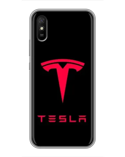 Чехол для Xiaomi Redmi 9A с картинкой «Tesla Red Logo» Чехол для Xiaomi Redmi 9A с картинкой «Tesla Red Logo»