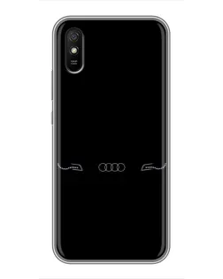 Чохол для Xiaomi Redmi 9A з картинкою «Audi — світловий підпис» Чохол для Xiaomi Redmi 9A з картинкою «Audi — світловий підпис»