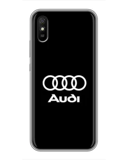 Чохол для Xiaomi Redmi 9A з картинкою «Класичне лого Audi» Чохол для Xiaomi Redmi 9A з картинкою «Класичне лого Audi»
