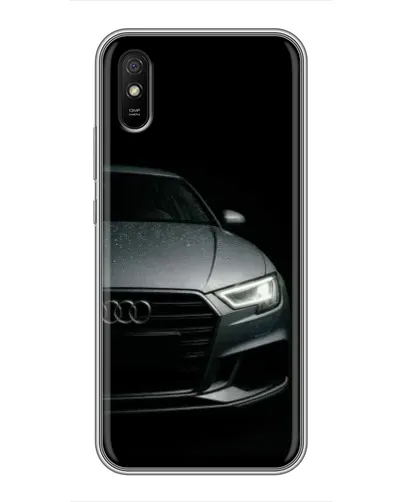 Чехол для Xiaomi Redmi 9A с картинкой «Audi — детализация кузова»