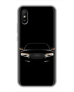 Чохол для Xiaomi Redmi 9A з картинкою «Audi — нічний контур» Чохол для Xiaomi Redmi 9A з картинкою «Audi — нічний контур»