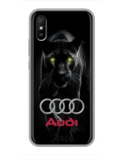 Чохол для Xiaomi Redmi 9A з картинкою «Пантера та Audi» Чохол для Xiaomi Redmi 9A з картинкою «Пантера та Audi»