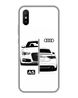 Чохол для Xiaomi Redmi 9A з картинкою «Audi — контрастний дизайн» Чохол для Xiaomi Redmi 9A з картинкою «Audi — контрастний дизайн»