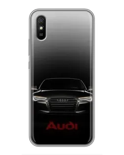 Чохол для Xiaomi Redmi 9A з картинкою «Audi — градієнтний контур» Чохол для Xiaomi Redmi 9A з картинкою «Audi — градієнтний контур»