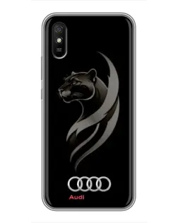 Чохол для Xiaomi Redmi 9A з картинкою «Графіка — пантера та Audi» Чохол для Xiaomi Redmi 9A з картинкою «Графіка — пантера та Audi»