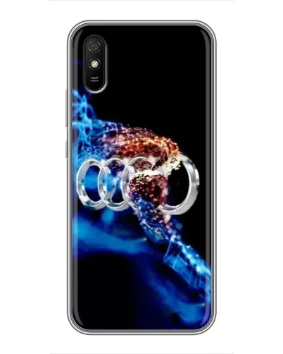 Чехол для Xiaomi Redmi 9A с картинкой «Энергия лого Audi»