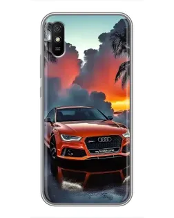 Чохол для Xiaomi Redmi 9A з картинкою «Audi — захід сонця» Чохол для Xiaomi Redmi 9A з картинкою «Audi — захід сонця»