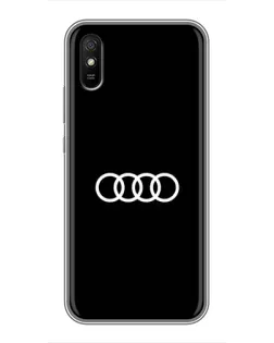 Чохол для Xiaomi Redmi 9A з картинкою «Audi White Logo» Чохол для Xiaomi Redmi 9A з картинкою «Audi White Logo»