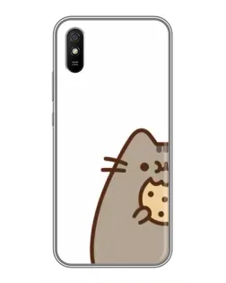 Чохол для Xiaomi Redmi 9A з картинкою «Пушин з печивом»