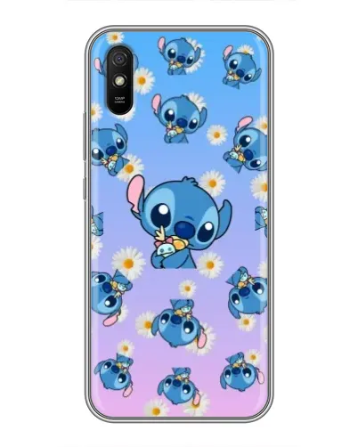 Чехол для Xiaomi Redmi 9A с картинкой «Паттерн со Стичем» Чехол для Xiaomi Redmi 9A с картинкой «Паттерн со Стичем»