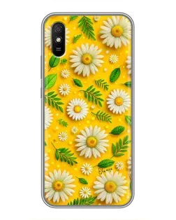 Чехол для Xiaomi Redmi 9A с картинкой «Ромашковое солнце» Чехол для Xiaomi Redmi 9A с картинкой «Ромашковое солнце»