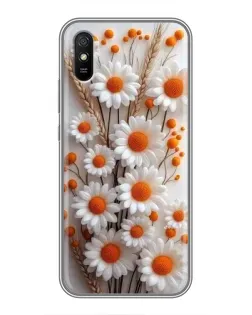 Чехол для Xiaomi Redmi 9A с картинкой «Белые сухоцветы» Чехол для Xiaomi Redmi 9A с картинкой «Белые сухоцветы»
