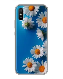 Чехол для Xiaomi Redmi 9A с картинкой «Белоснежные маргаритки» Чехол для Xiaomi Redmi 9A с картинкой «Белоснежные маргаритки»
