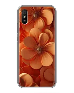 Чехол для Xiaomi Redmi 9A с картинкой «Оранжевый макро цветок» Чехол для Xiaomi Redmi 9A с картинкой «Оранжевый макро цветок»