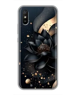 Чехол для Xiaomi Redmi 9A с картинкой «Черный лотос» Чехол для Xiaomi Redmi 9A с картинкой «Черный лотос»