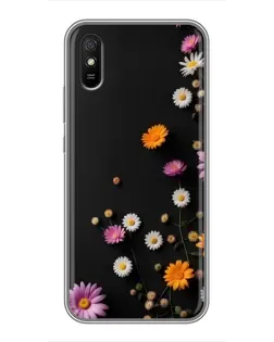 Чехол для Xiaomi Redmi 9A с картинкой «Цветочная композиция» Чехол для Xiaomi Redmi 9A с картинкой «Цветочная композиция»
