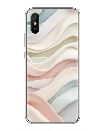 Чехол для Xiaomi Redmi 9A с картинкой «Пастельные нежные волны» Чехол для Xiaomi Redmi 9A с картинкой «Пастельные нежные волны»