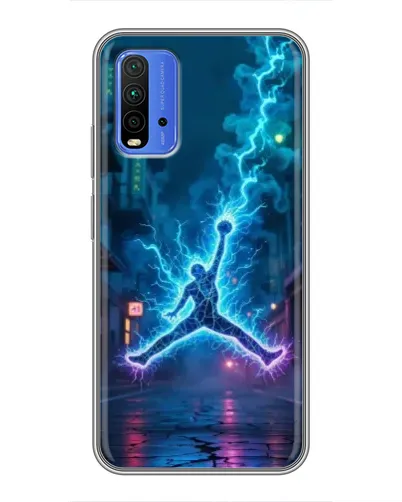 Чехол для Xiaomi Redmi 9T с картинкой «Jordan Gold Jumpman»