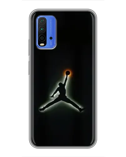 Чехол для Xiaomi Redmi 9T с картинкой «Jordan Gradient Logo»