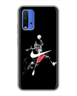 Чехол для Xiaomi Redmi 9T с картинкой «Jordan Jumpman»