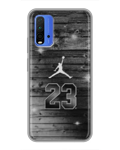 Чехол для Xiaomi Redmi 9T с картинкой «Jordan Carbon 23»