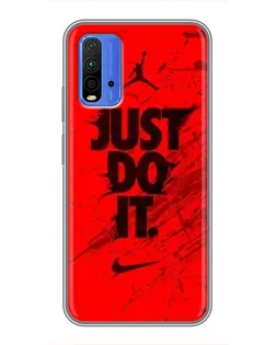 Чехол для Xiaomi Redmi 9T с картинкой «Nike Just Do It»