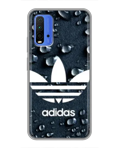 Чехол для Xiaomi Redmi 9T с картинкой «Adidas Trefoil Blue» Чехол для Xiaomi Redmi 9T с картинкой «Adidas Trefoil Blue»