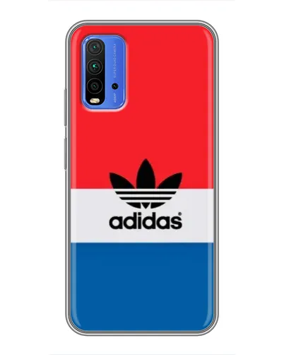 Чехол для Xiaomi Redmi 9T с картинкой «Ретро блоки Adidas» Чехол для Xiaomi Redmi 9T с картинкой «Ретро блоки Adidas»