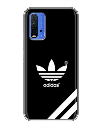 Чехол для Xiaomi Redmi 9T с картинкой «Adidas с диагональными полосами» Чехол для Xiaomi Redmi 9T с картинкой «Adidas с диагональными полосами»