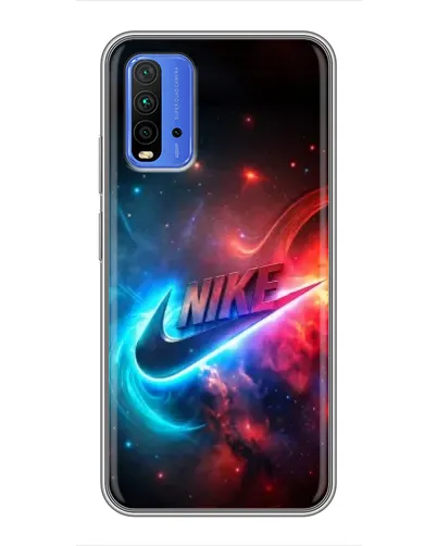 Чехол для Xiaomi Redmi 9T с картинкой «Огненный логотип Nike» Чехол для Xiaomi Redmi 9T с картинкой «Огненный логотип Nike»